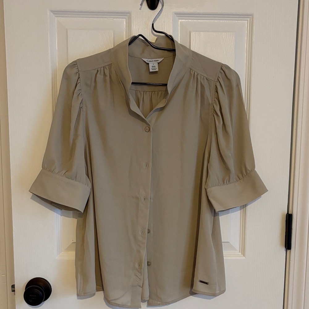 Calvin Klein Beige Blouse
